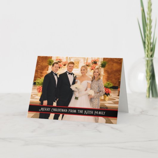 Foto Kerst Moderne Inspirivity Kaart (Voorkant)