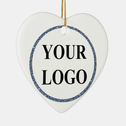 Foto Kerst Ornament ADD LOGO Simple Engaged (Rechts)