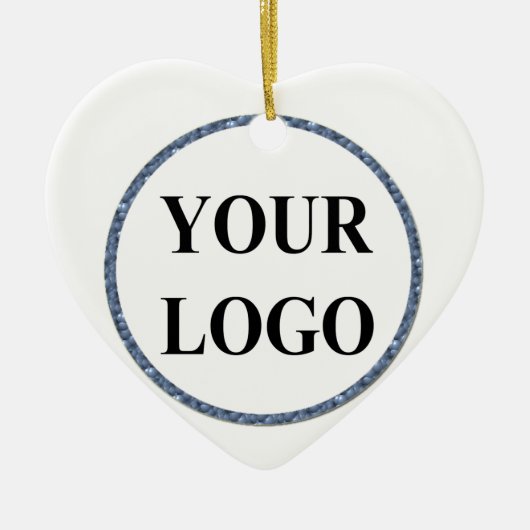 Foto Kerst Ornament ADD LOGO Simple Engaged (Voorkant)