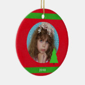 Foto Kerst Ornament met Jaar (Rechts)