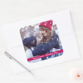 Foto-Kerst stickers (Envelop)