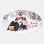 Foto-Kerst stickers (Voorkant)
