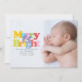 Foto Kerst vrolijk en fel Kerstvakantie Geboorte Feestdagenkaart