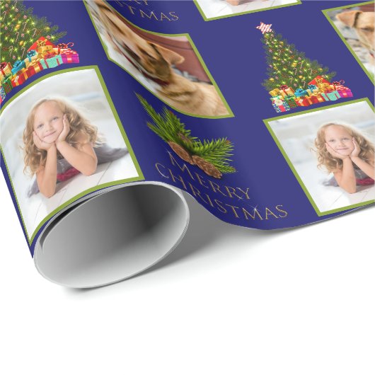 Foto Kerstboom Cadeaupapier (Rol Hoek)