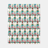 Foto Kerstboom Fleece Deken (Voorkant)