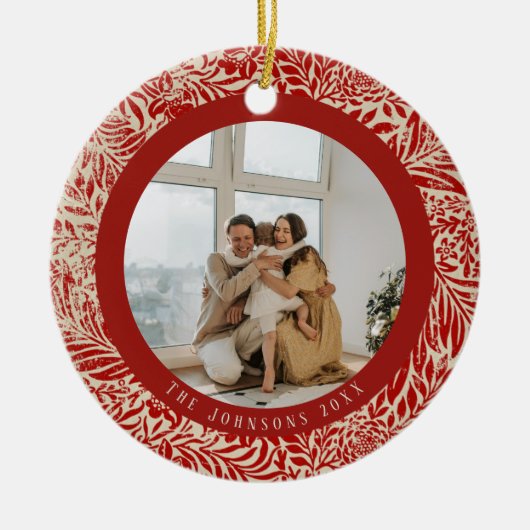  foto kerstboom Ornament (Voorkant)