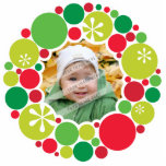 FOTO KERSTDECORATIE:: Bauble krans 2 Fotobeeldje Ornament<br><div class="desc">Originele illustratie & ontwerp door Kat Massard copyright 2009. - - - - - - - - - - - - - - - - - - - - - - - - - - - - - - - - - - - - - - - - - -...</div>