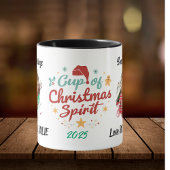 Foto Kerstfamilie Personaliseer Mok