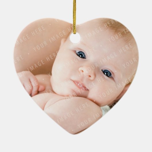 FOTO KERSTHART ORNAMENT :: Merry & Bright 3 (Achterkant)