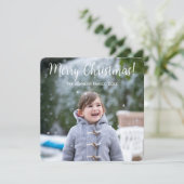Foto Kerstkaarten Feestdagenkaart (Staand voorkant)