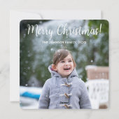 Foto Kerstkaarten Feestdagenkaart (Achterkant)