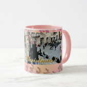 Foto Kerstman Roze Mok (Voorkant rechts)