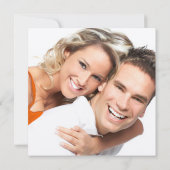 Foto Kerstmis Bird Cage Wedding Save the Date Kaart (Achterkant)