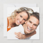 Foto Kerstmis Bird Cage Wedding Save the Date Kaart (Achterkant)