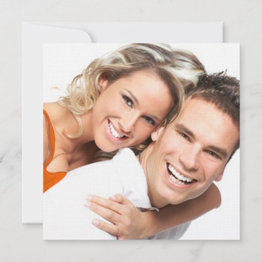 Foto Kerstmis Bird Cage Wedding Save the Date Kaart (Achterkant)