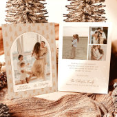 Foto Kerstmis Kaarten, Kerstboom vakantie Kaart