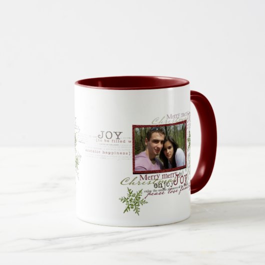 foto kerstmis - mok (Voorkant rechts)