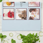 Foto Keukenhanddoek Monogram 8 stuks Instagram (Gevouwen)