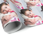 Foto: Kind, Echtgenoot Mam Pap Lieverd Bestie Cadeaupapier (Rol Hoek)