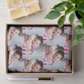 Foto: Kind, Echtgenoot Mam Pap Lieverd Bestie Tissuepapier (Geschenk)