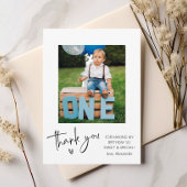 Foto kinderen Birthday Bedankkaart