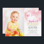 FOTO KINDEREN VERJAARDAG FEESTJE zwaan prinses sch Kaart<br><div class="desc">door kat massard >> kat@simplysweetPAPERIE.com << Originele illustratie van mij!!!! Een , elegante zwanenvormig ontwerp voor de uitnodiging van uw kind. Wauw uw vrienden en familie met dit kleine aantal;D Opstelling als sjabloon is het eenvoudig voor u om uw eigen details toe te voegen, of de aanpassingsknoop te drukken en...</div>