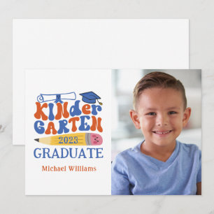 Foto Kindergarten Afstuderen Aankondiging