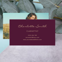 Foto Klarinettist Bourgondië Elegant