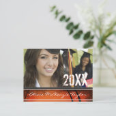 Foto Klasse van Afstuderen Open Huis Uitnodiging Briefkaart (Staand voorkant)