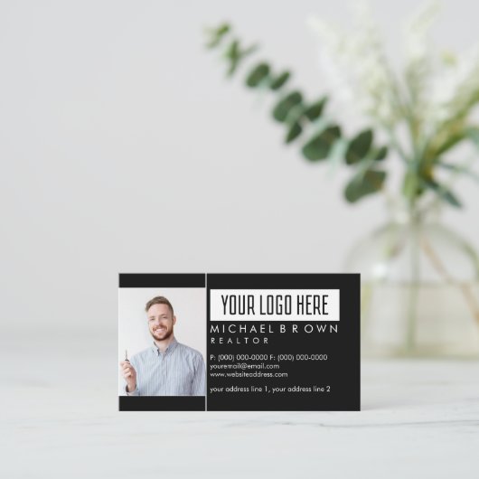 Foto Klasseer Simple Visitekaartje (Staand voorkant)