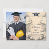 Foto Klassieke Architectuur Afstuderen Aankondiging (Voorkant)