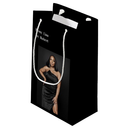 Foto Klein Cadeauzakje (Achterkant Gekanteld)