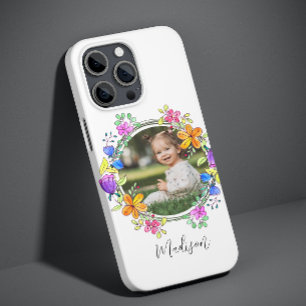 Foto Kleurrijk Bloemstuk Eenvoudig Modern Persoonl Case-Mate iPhone 14 Plus Hoesje