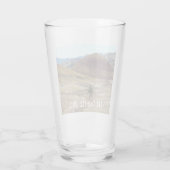 Foto kleurrijke gekleurde heuvels glas (Achterkant)