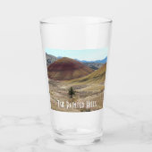 Foto kleurrijke gekleurde heuvels glas (Voorkant)