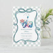 Foto Kleurrijke Waterverf Tandarts Afstuderen Kaart (Staand voorkant)