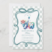 Foto Kleurrijke Waterverf Tandarts Afstuderen Kaart (Voorkant)