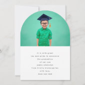 Foto Kleuterschool Afstudeerboog Aankondiging (Achterkant)