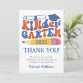 Foto Kleuterschool Afstuderen 2024 Dank u kaart (Staand voorkant)
