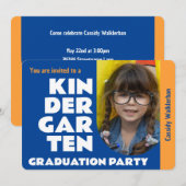 Foto Kleuterschool Graduation Party Kaart (Voorkant / Achterkant)