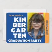 Foto Kleuterschool Graduation Party Kaart (Voorkant)