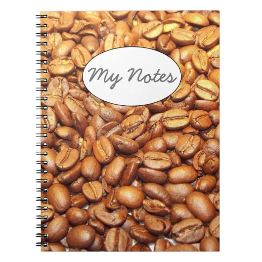 Foto Koffiebonen Notitieboek (Voorkant)