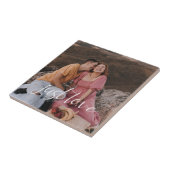 Foto Koppel Gewoon Liefde Schrift Tegeltje (Zijkant)