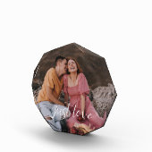 Foto Koppel Hart Gewoon Liefde Schrift (Rechts)