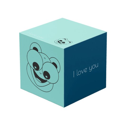 Foto kubus (Voorkant hoekig)