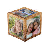 Foto Kubus - Nep Houten Frame - HAMbWG (Achter hoekig)