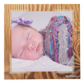 Foto Kubus - Nep Houten Frame - HAMbWG (Voorkant)
