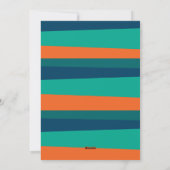 Foto Lachend All the Way Kleurrijke Business Offic Feestdagenkaart (Achterkant)