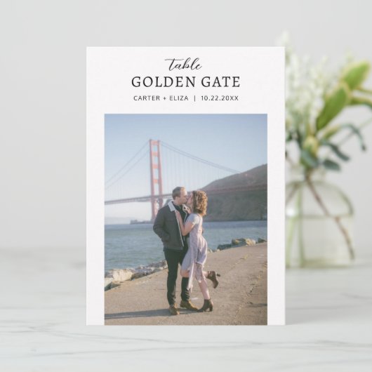 Foto Landmark Locatie Tabel Nummer Kaart Teken (Staand voorkant)