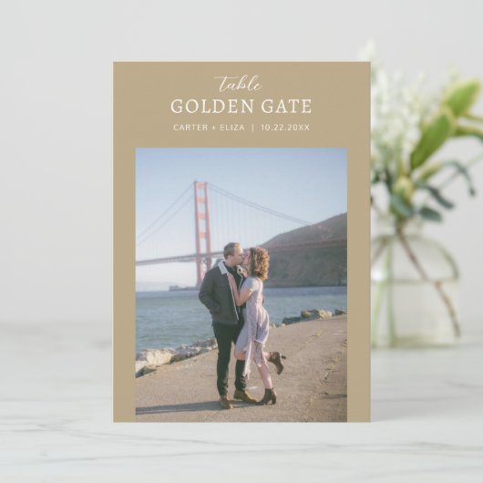 Foto Landmark Locatie Tabel Nummer Kaart Teken (Staand voorkant)